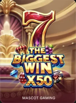 The Biggest Win x50 -kolikkopeli Superonnissa